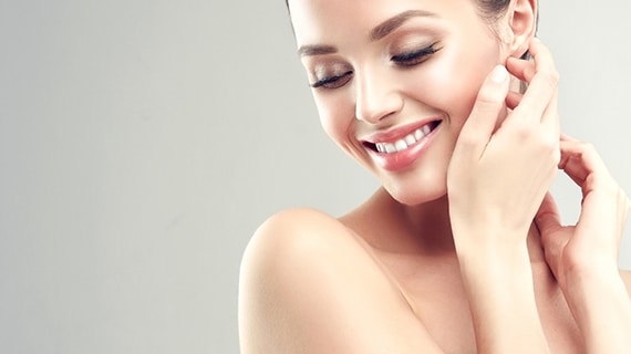 Woman with Clean Fresh Skin — Beautician in Coffs Harbour, NSW