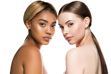 Two Models Posing Together — Beautician in Coffs Harbour, NSW