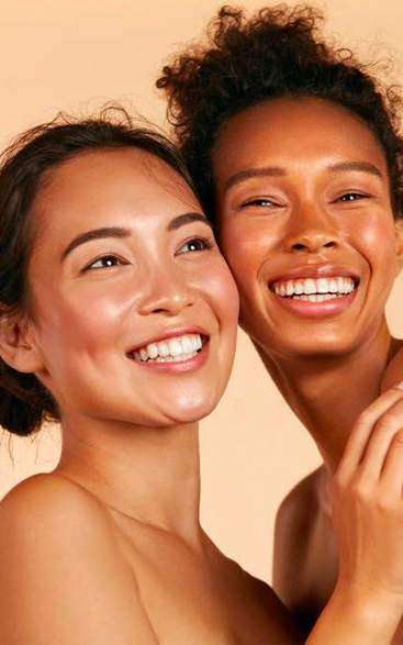 Smiling Women with Clear Skin — Beautician in Coffs Harbour, NSW