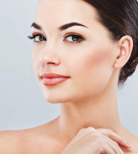 Woman With Light Makeup — Beautician in Coffs Harbour, NSW
