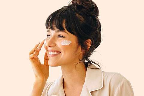 Woman Doing Skin Care Routine — Beautician in Coffs Harbour, NSW